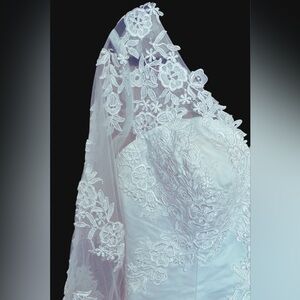 NEW Jaeden Mermaid Wedding Dress White Lace